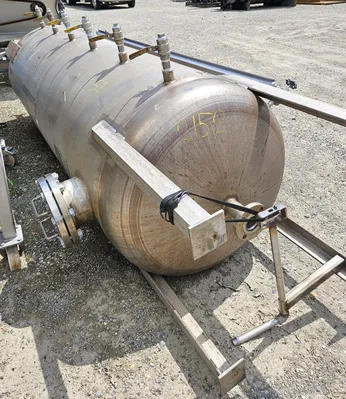 2017 STAINLESS TANK, INC. 450 Gallon 316L Full Vacuum Vessel VESSELS (Pressure rated tanks) | EcReCon Inc (4)