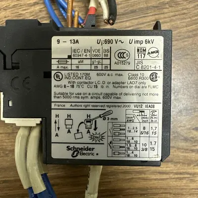 Used TELEMECANIQUE LRD 16 Miscellaneous Equipment (Electrical & Power) | Surplus Asset Holdings #1203771