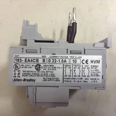 USED ALLEN BRADLEY 193-EA4CB SER B