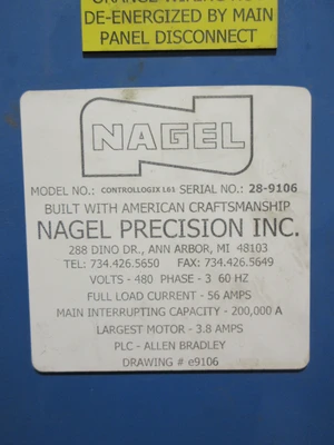 Used NAGEL ECO 40-2 VERTICAL HONE Hones Minnesota US | Machinesused.com #1276221