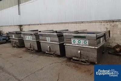 N/A 3 Cu Yard Self Dumping Hopper, S/S