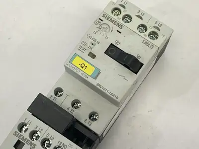 Used Siemens Contactor Starter Combination 1.1-1.6A 400VAC 24VDC Starters Michigan US | Maverick Industrial Sales #1401909