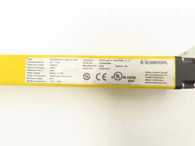 Schmersal SLC440COM-E-1450-14-1050 Safety Light Curtain Emitter -Needs Repair