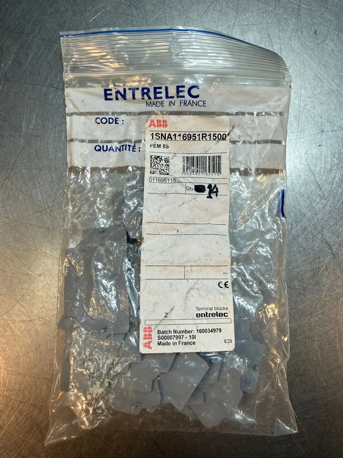 Abb Fem 8S 1SNA116951R1500 NEW Pack of 14 Und (7.3.2)