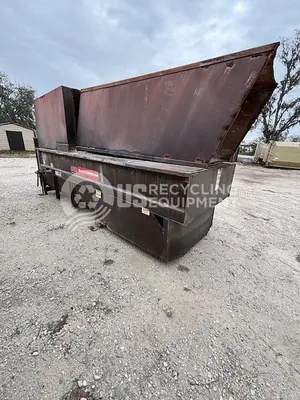 USED PTR TWO (2) TP4000-HD STATIONARY COMPACTORS