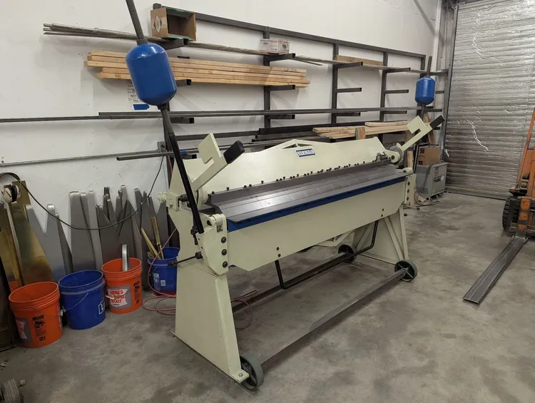 2015 BIRMINGHAM 12ga X 80" Box & Pan Brake Press Brakes-Box/Pan | Asset Exchange Corporation