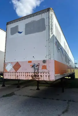 48' WABASH SEMI-TRUCK TRAILER / STORAGE CONTAINER: YOBRO #24247