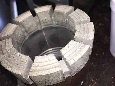 New | in-Stock AFTERMARKET HWL SERIES 6 DIAMOND CORE DRILLING BIT Drills Pennsylvania US | East West Machinery & Drilling #1416077