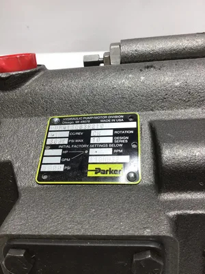 Parker PVP4130B3R210 Hydraulic Pump/Motor 3000 PSI Max
