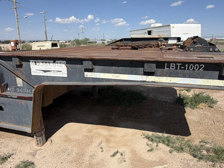 Used 2000 TRAIL KING TK70HT-782 HYDRAULIC DROP DECK TRAILER Lowboy Trailers Texas US | Miedema Asset Management Group #1315857