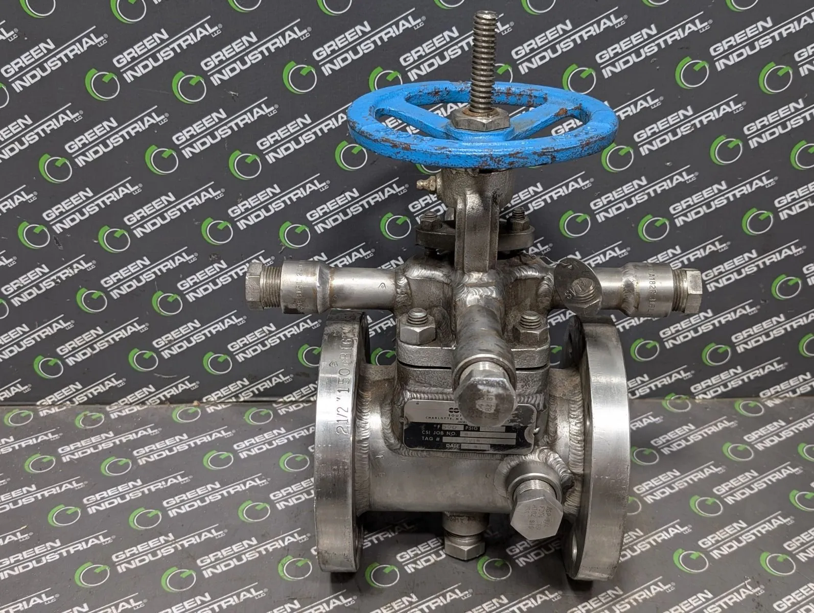 Controls Southeast Inc. SV19-SP5V 1-1/2" Gate Valve 500°F 150 PSIG Used
