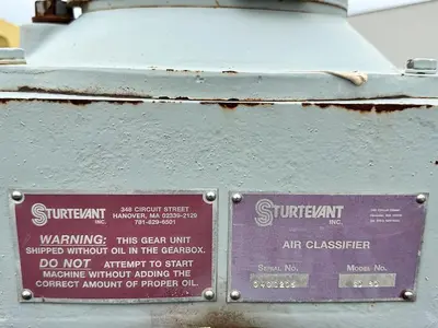 USED STURTEVANT SD-80