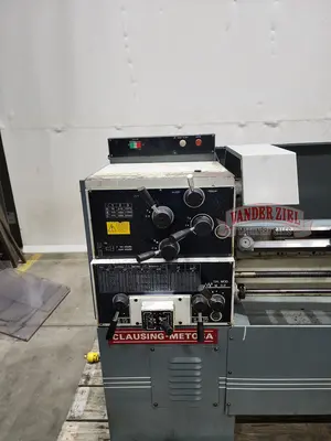 Used CLAUSING C1340S Engine Lathes Michigan US | Vander Ziel Machinery Sales #482679