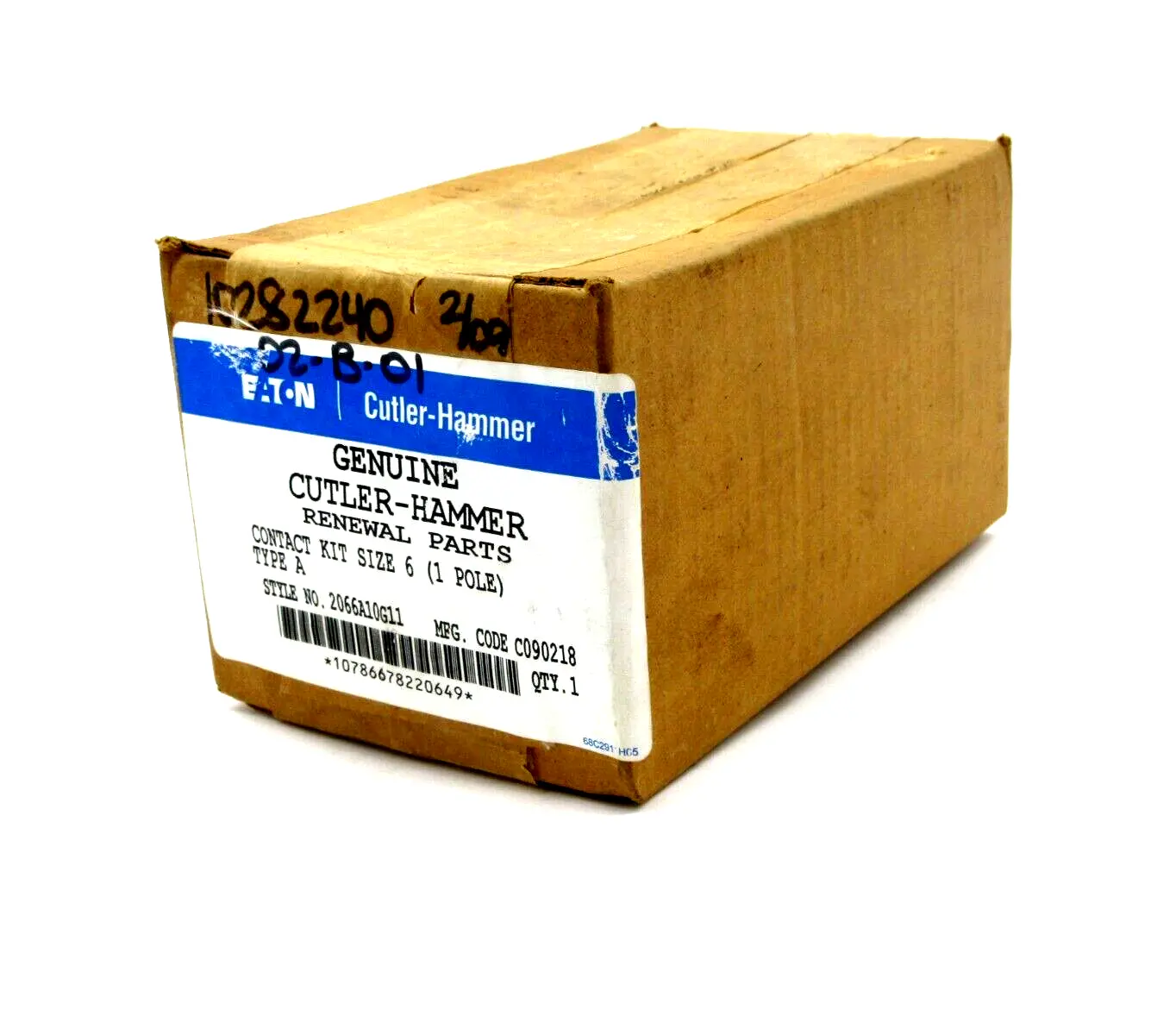 NEW EATON CUTLER HAMMER 2066A10G11 CONTACT KIT SIZE 6 TYPE A