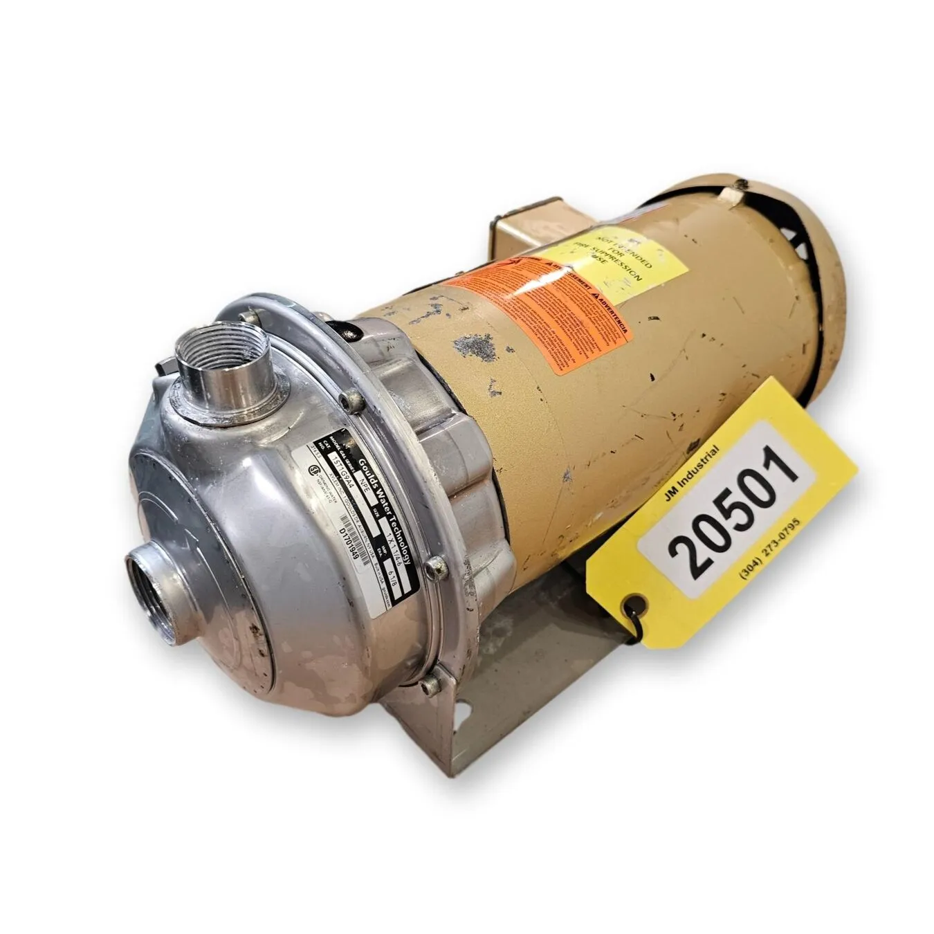 NEW GOULDS PUMPS, INC. 1ST1G9A4