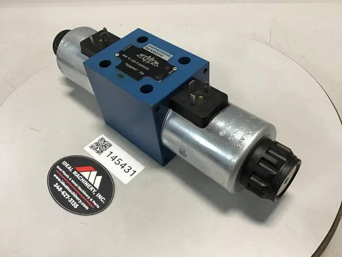 Used REXROTH 4WE10Q32/CG24N9Z4 Valves/Fittings Michigan US | Ideal Machinery #580861