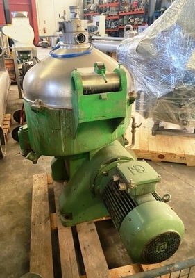 Westfalia RTB 45-51-076 XP solid bowl separator, 316SS.