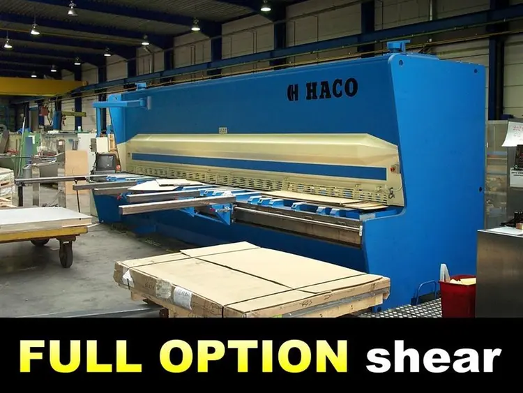 Used HACO PSX 6200 X 6 MM CNC Sheet Metal Shears | Apt International N.V #365066