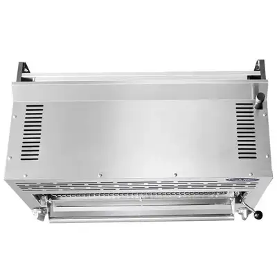 New | in-Stock Atosa New Atosa ATSB-36 36'' Gas Salamander Broiler with 35,000 BTU (Range Mounting Kit Included) Salamanders & Cheese Melters Illinois US | Falcon Restaurant Supply #1375249