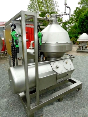 Alfa-Laval HMRPX 614 HGV-74C warm milk separator, 316SS.