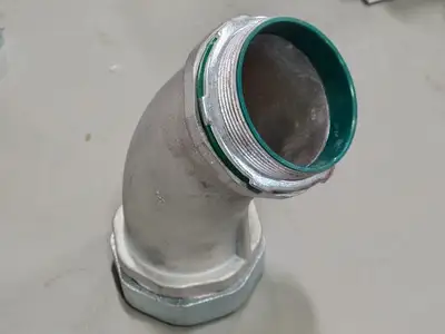4" 45 Deg Liquidtight Connector