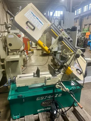 2023 GRIZZLY G9744Z2 Saws, Band, Horizontal | Great American Equipment Company (3)