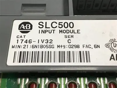 USED ALLEN BRADLEY 1746-IV32 SER C