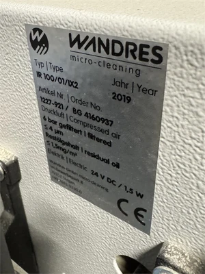 Used 2019 WANDRES IR-100/01/IX2 Miscellaneous Woodworking Equipment Florida US | MachineryMax #1468757