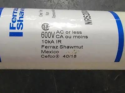 NEW FERRAZ SHAWMUT NRS200