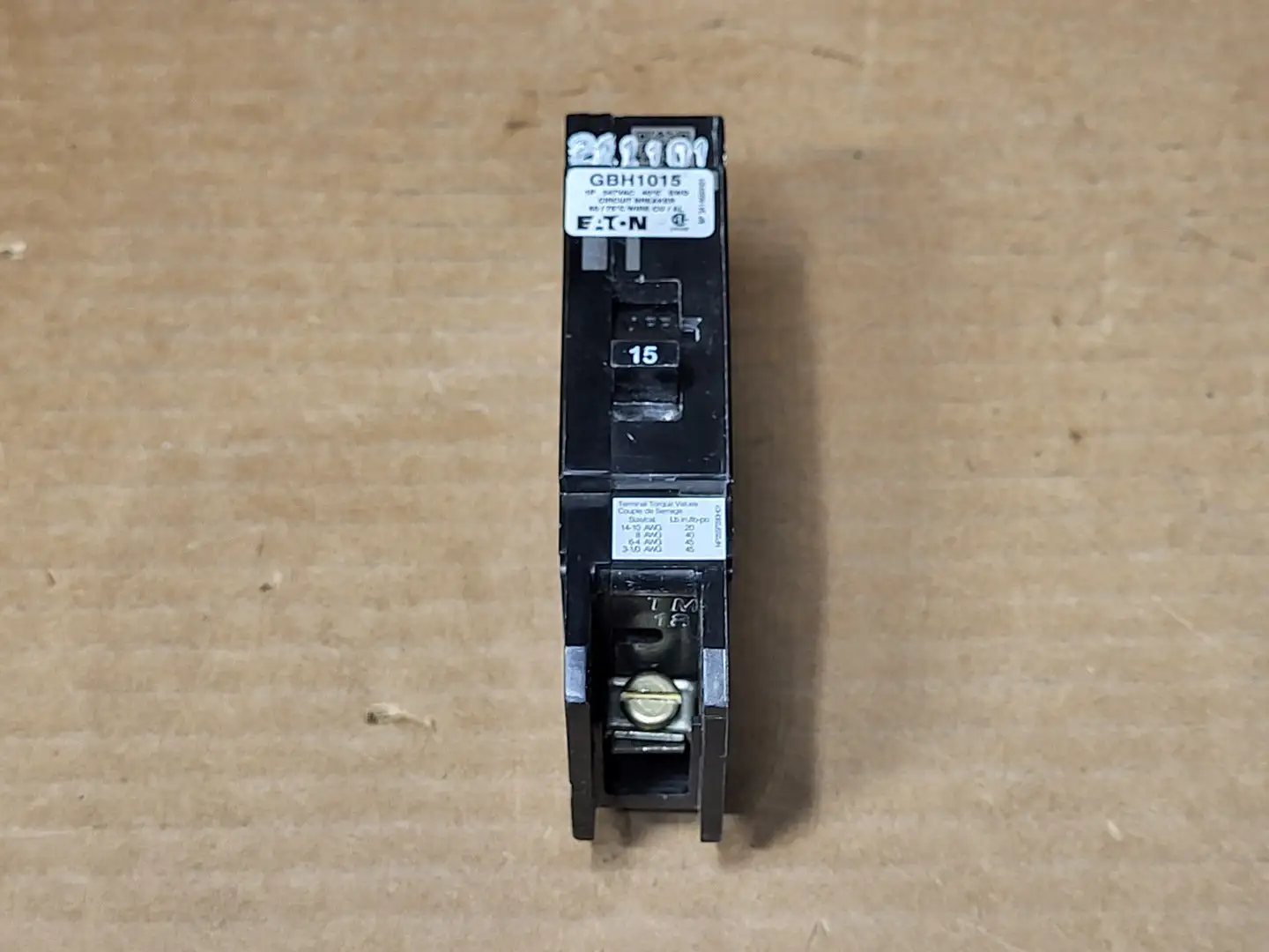 Used EATON GBH1015 Switchgears British Columbia CA | Lenmark #1438638