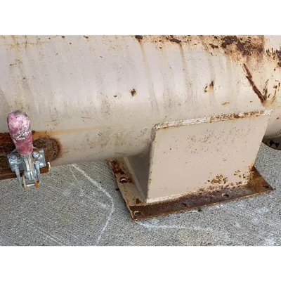 7" dia. X 13'-6' long Tubular Screw Conveyor w/ PVC Auger