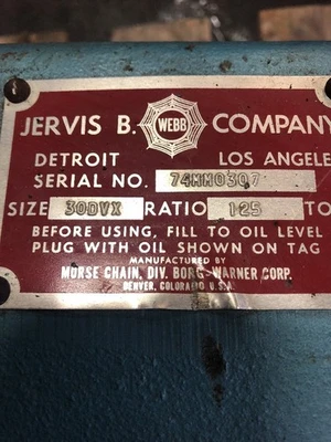 USED JERVIS B WEBB 30DVX