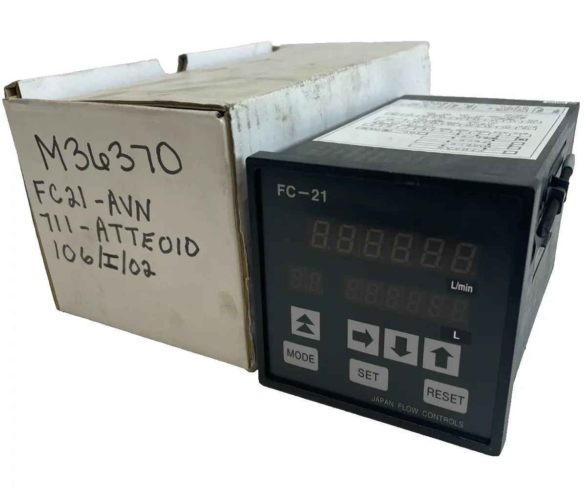 NEW JAPAN FLOW CONTROLS FC-21