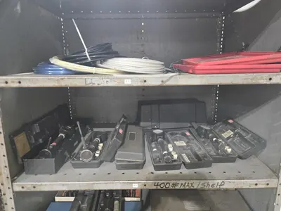 Shelf and Contents; Mix of Gages