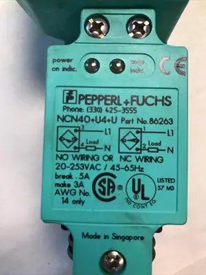 New | in-Stock PEPPERL FUCHS 86263 Industrial Controls Ohio US | Surplus Asset Holdings #1235674