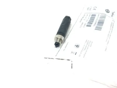 NEW TURCK FIELD WIREABLE CONNECTOR MALE 4-PIN M8, U6513, 6901013