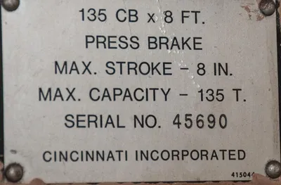 USED 1990 Cincinnati 135CB8