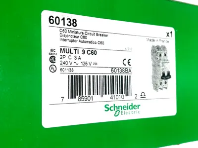 NEW SCHNEIDER ELECTRIC 60138 CIRCUIT BREAKER