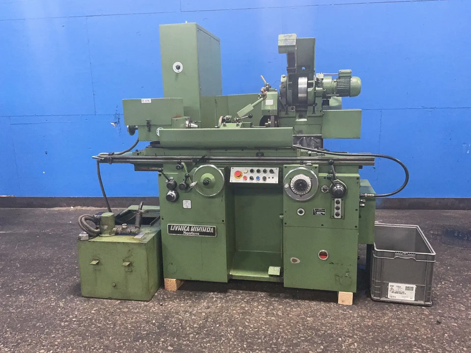 Used 1981 LZTK / KIKINDA A 11550 Cylindrical Grinders Including Plain & Angle Head Ohio US | HGR 24 #1314213