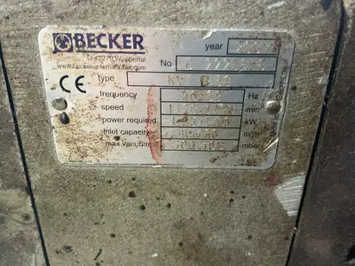 Used 2007 BECKER KVT 3.60 Vacuum Pumps Ohio US | HGR 24 #1495309