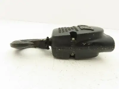 CM Lodestar 2 Ton Lower Hook Block Assembly Double Chain Black 627-860