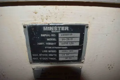 USED MINSTER 10-26 & 30-26-5