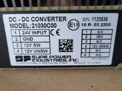 USED SURE POWER 21030C00