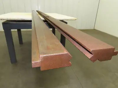 Press Brake Punch Die Set 120" Long 90° Offset Z Bend 9/16" W 5/16" D 1/2" Tang