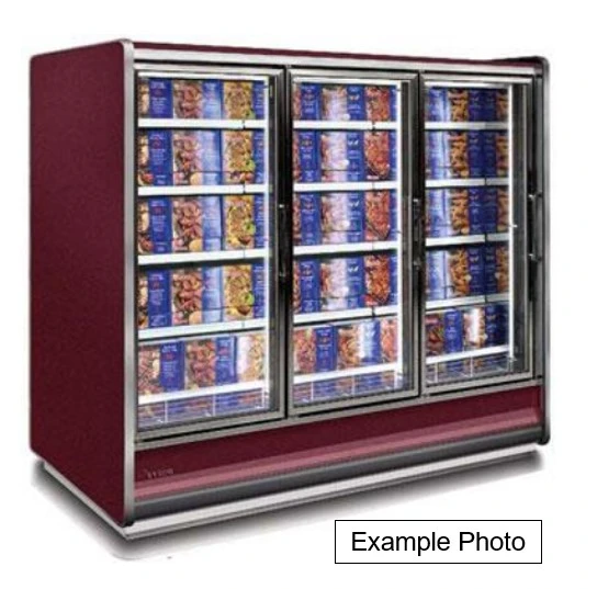1-0572 Kysor Warren QIV5VI4-AUN Remote 4 Door Freezer Case