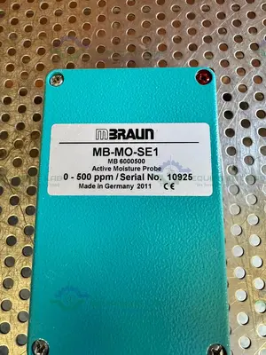 Used MBRAUN MB-MO-SE1 GAS DETECTOR MODULE ACTIVE MOISTURE PROBE 0-500 PPM Sensors California US | Equipment Lab #1326925