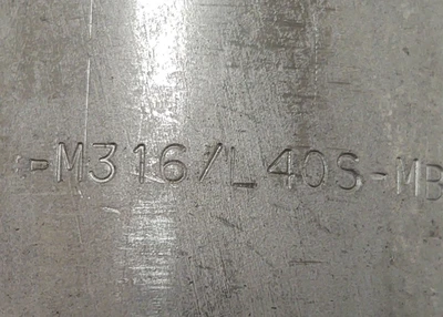 🔥(QTY 2) Pipe Nipple 316 Stainless Steel 2" NPT x 4" Schedule 40
