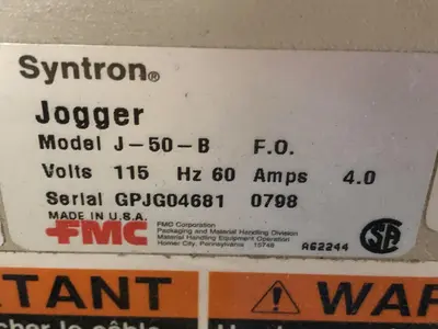 Used _UNKNOWN_ _UNKNOWN_ Paper Joggers Illinois US | Tompkins Printing Equipment #1511983