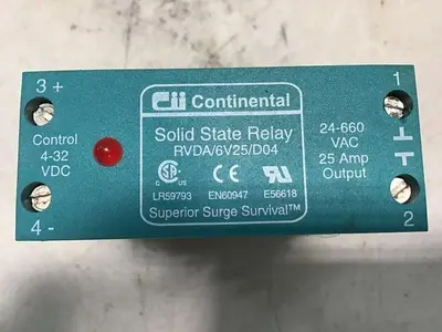 USED CONTINENTAL INDUSTRIES RVDA/6V25/D04