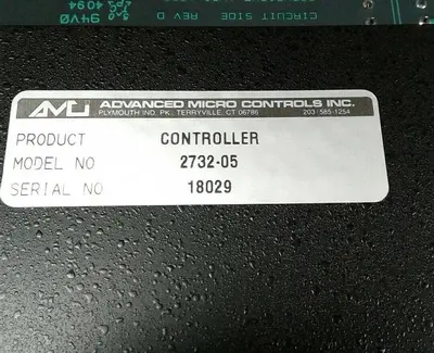Used ADVANCED MICRO CONTROLS 2732-05-01 Industrial Controls | ND Industrial Surplus #1223618